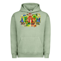 Pigment Oil Green Autism accept understand love Urban Hoodie - CowGirlArtShop