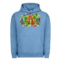 Pigment Pebble Blue Autism accept understand love Urban Hoodie - CowGirlArtShop
