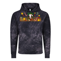 Cloud Black Christmas feeling jolly cow Vintage Hoodie - Artiststas