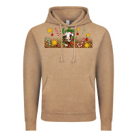 Vintage Coffee Christmas feeling jolly cow Vintage Hoodie - Artiststas