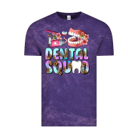 Cloud Purple dental squad Vintage Tee - AdoDesignShop