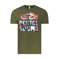 Vintage Olive dental squad Vintage Tee - AdoDesignShop