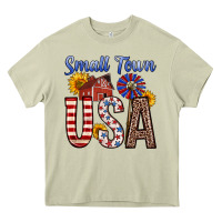 Mossy small town usa Heavy Core Tee - Zillion Design Studio