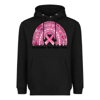 Black in october we wear pink breast cancer awareness rainbow Heavyweight Hoodie - Jasminsmagicworld