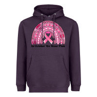 Plum in october we wear pink breast cancer awareness rainbow Heavyweight Hoodie - Jasminsmagicworld