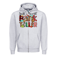 Santa S Favorite Bank Teller Zipper Hoodie | Teevron
