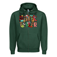 Sports Green santa s favorite bank teller Zipper Hoodie - MaliasSmallBusiness