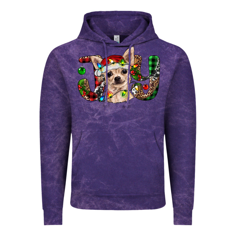 Christmas Chihuahua Joy Vintage Hoodie by RanaPortraitStore | Teevron