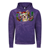 Cloud Purple Christmas chihuahua joy Vintage Hoodie - RanaPortraitStore