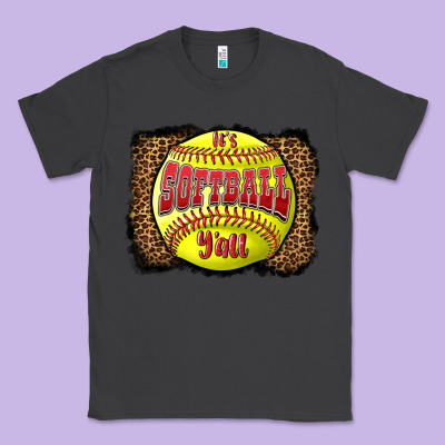 It's Softball Y'all Classic Tee Designed By Lillyallendesigns