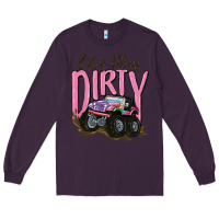 Plum let's play dirty Long Sleeve Tee - MaliasSmallBusiness