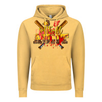 Vintage Mustard softball aunt Vintage Hoodie - AdoDesignShop