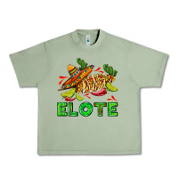 Oil Green Elote corn sombrero lime and  cactus Urban Heavy Tee - AdoDesignShop