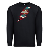 Black Western Aztec Pattern Lightning Premium Sweatshirt - Bettercallsaul