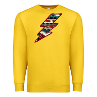 Lemon Western Aztec Pattern Lightning Premium Sweatshirt - Bettercallsaul
