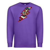 Purple Western Aztec Pattern Lightning Premium Sweatshirt - Bettercallsaul