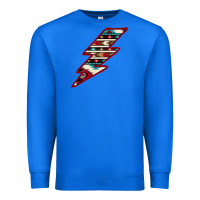 True Royal Western Aztec Pattern Lightning Premium Sweatshirt - Bettercallsaul