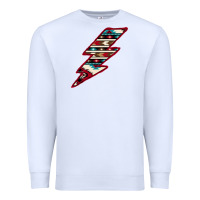 White Western Aztec Pattern Lightning Premium Sweatshirt - Bettercallsaul