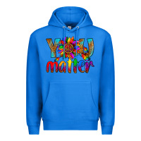 True Royal LGBTQ+ you matter with leopard Premium Hoodie - NancyCooperArtShop