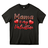 Asphalt mama is my valentine Heavy Core Tee - RanaPortraitStore