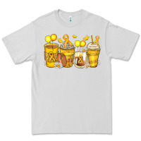 Dove Grey childhood cancer coffee cups Premium Tee - Zillion Design Studio
