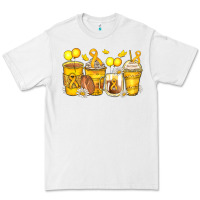 White childhood cancer coffee cups Premium Tee - Zillion Design Studio