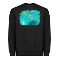Black turquoise background Heavyweight Sweatshirt - AdoDesignShop