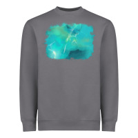 Storm turquoise background Heavyweight Sweatshirt - AdoDesignShop