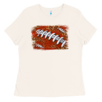 Bone American football background Ladies Tee - texasbilliewilder