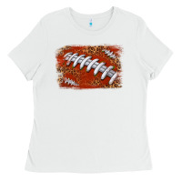 White American football background Ladies Tee - texasbilliewilder