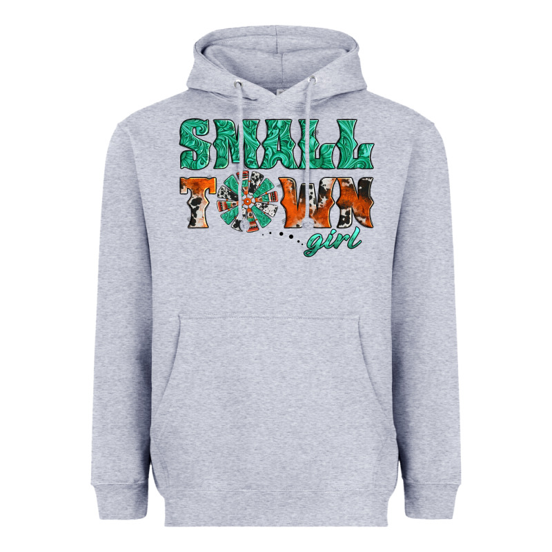 Small Town Girl Western Windmill Heavyweight Hoodie by Jasminsmagicworld | Teevron