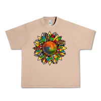 Burro autism awareness cowhide leopard sunflower Urban Heavy Tee - Artiststas