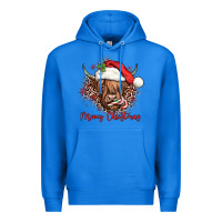 True Royal mooey christmas cow Premium Hoodie - JahusDesignShop