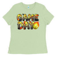 Matcha game day softball leopard Ladies Tee - Zillion Design Studio