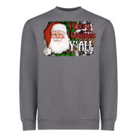Storm santa merry christmas y'all Heavyweight Sweatshirt - AdoDesignShop