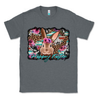 Charcoal Heather happy easter bunny western background Classic Tee - Jasminsmagicworld