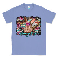 Colony Blue happy easter bunny western background Classic Tee - Jasminsmagicworld