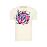 Vintage Arctic dental elements and cancer with cowhide and leopard Vintage Tee - AdoDesignShop