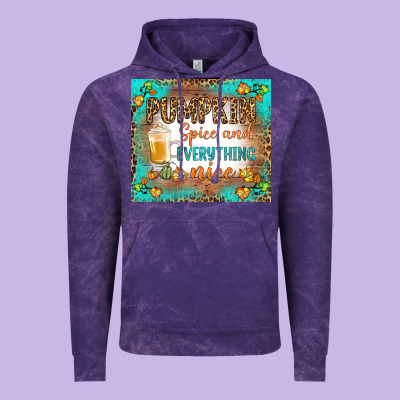Pumpkin Spice And Everything Nice Vintage Hoodie Designed By Bundleandbundleshop