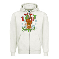 Oatmeal Heather and then i just snnaped Zipper Hoodie - MaliasSmallBusiness