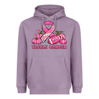 Lavender tackle cancer pumpkins football and ribbon breast cancer awareness Heavyweight Hoodie - Jasminsmagicworld