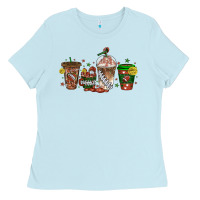Baby Blue american football coffee cups Ladies Tee - texasbilliewilder