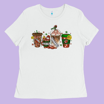 Ladies Tee american football coffee cups
