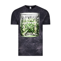 Cloud Black gin tonic Vintage Tee - AdoDesignShop