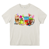 Cream art teacher coffee cups Heavy Core Tee - texasbilliewilder