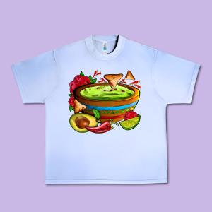 Guacamole Urban Heavy Tee Designed By Adodesignshop
