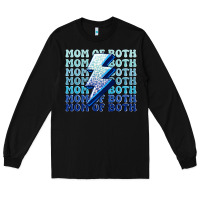 Black mom of both boys Long Sleeve Tee - MaliasSmallBusiness