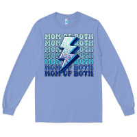Colony Blue mom of both boys Long Sleeve Tee - MaliasSmallBusiness