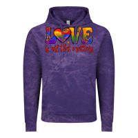 Cloud Purple love is all that matters Vintage Hoodie - JahusDesignShop