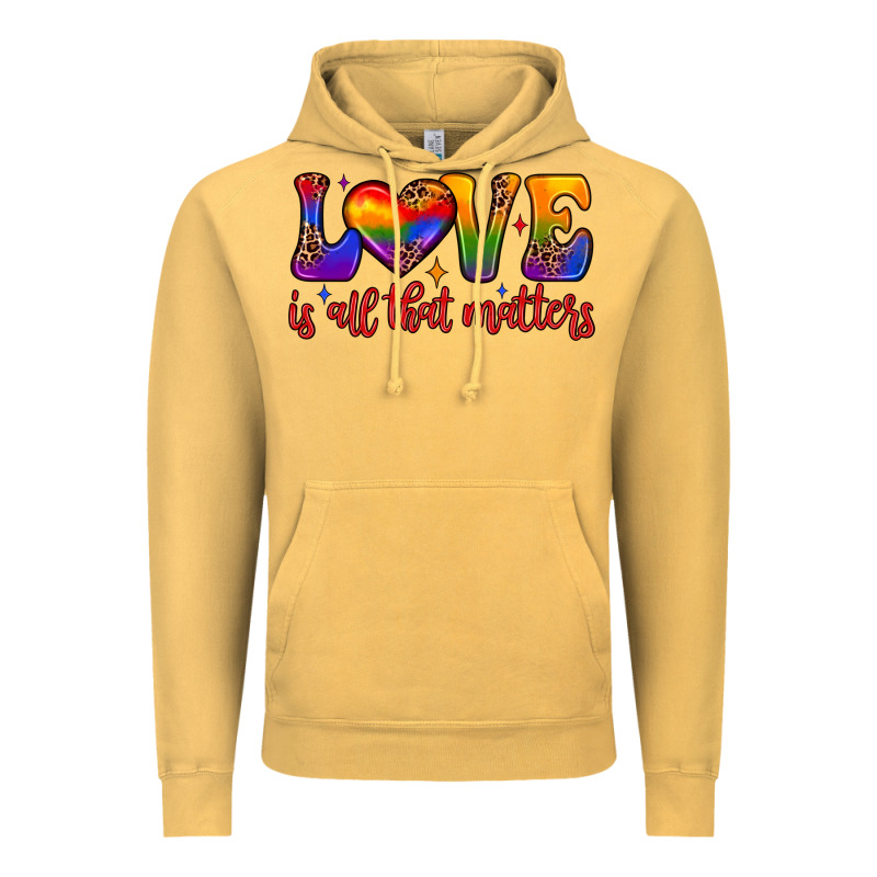 Love Is All That Matters Vintage Hoodie by JahusDesignShop | Teevron